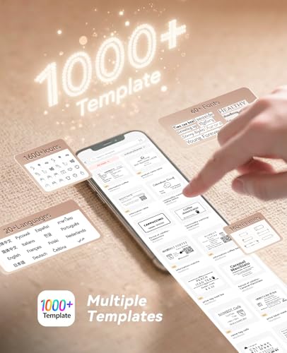 NIIMBOT B1 Label Maker Machine with 3 Tapes, Silver Gray | 2 Inch Portable Sticker Printer for Home, Office, School Small Businesses, Clothing, Logo, Jar, Bakery, Work with Phones & PC - color: Silver Gray, style: Printer+3Tapes