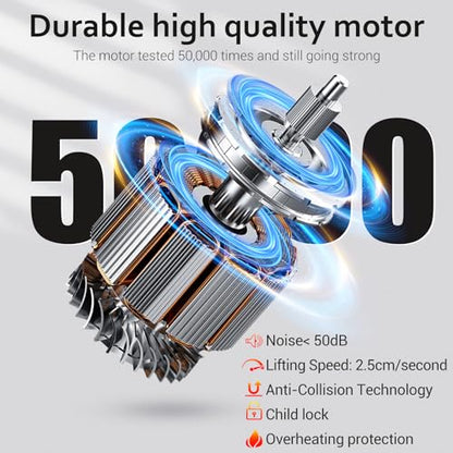 farexon 71x28 Inch Electric Standing Desk with Mouse Pad, Black - color: Black, size: 71 x 28''