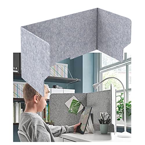 Desk Partition Desk Privacy Panel Desk Divider Freestanding Office Divider Partition, Desktop Privacy Panel for Study Carrel Reduces Distractions, Acoustic Partition, Stand Up Desk Dividers Desk Pan - size: 80cm/31in