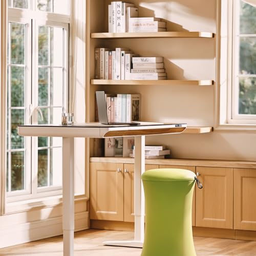 Boba Chair Stylish Active Wobble Stool, ADHD Chair, Improves Posture and Focus, Ergonomic with Height Adjustable Stool for Adults Children for Home Office, Study Room (Urban Fog) - color: Mist
