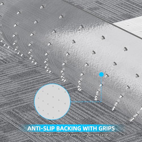 32x48 Inch Office Chair Mat for Carpet Floor, Flat Shipping