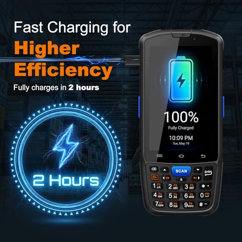 Farset F7-WiFi Android 14 Barcode Scanner Handheld Mobile Computer PDA