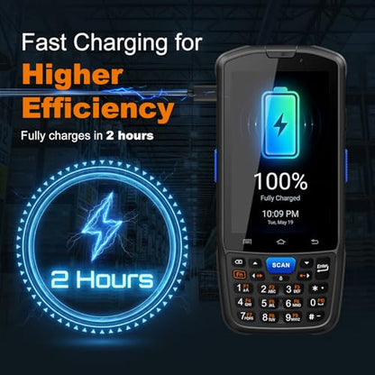 Farset F7-WiFi Android 14 Barcode Scanner Handheld Mobile Computer PDA