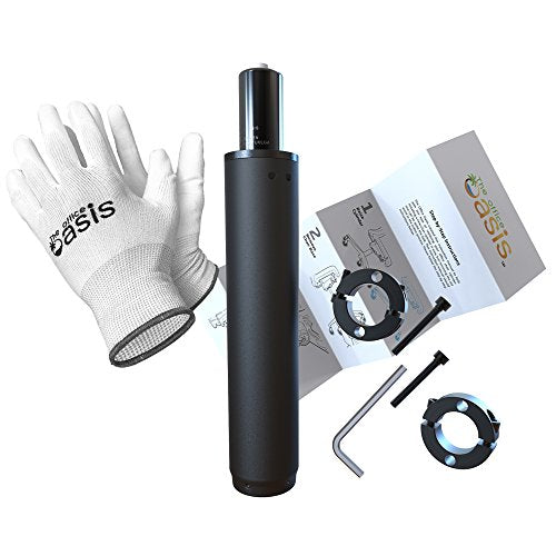 Office Chair Cylinder Replacement with Removal Tool (As Seen On PBS) - Heavy Duty Pneumatic Gas Lift Piston for Desk Chairs and Gaming Chairs - Universal Fit - style: Cylinder Replacement Kit