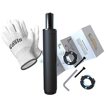 Office Chair Cylinder Replacement with Removal Tool (As Seen On PBS) - Heavy Duty Pneumatic Gas Lift Piston for Desk Chairs and Gaming Chairs - Universal Fit - style: Cylinder Replacement Kit