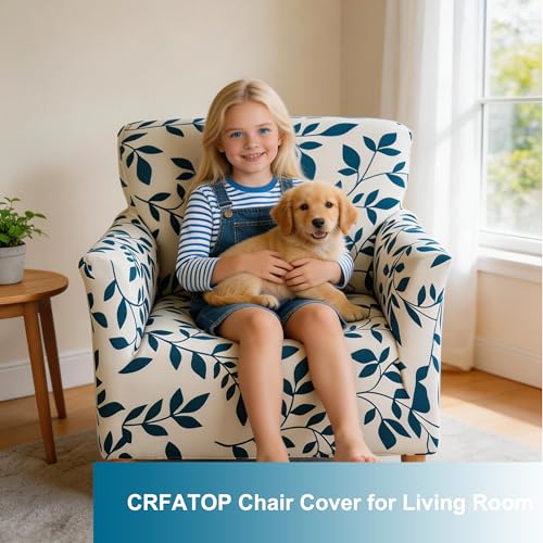 CRFATOP Accent Chair Cover, Stretch Armchair Slipcover for Living Room - color: Color A23