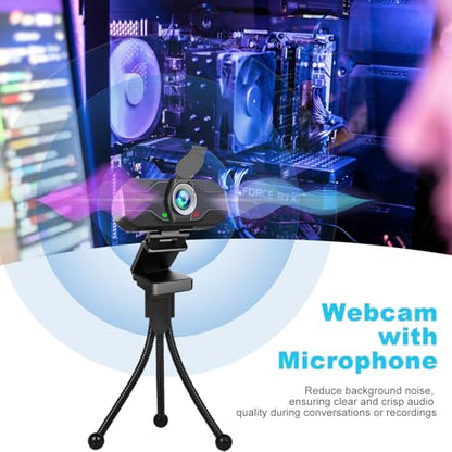 XPCAM USB C Webcam for PC/Laptop/Desktop Computer Camera with Microphone - color: 1080p usb c webcam