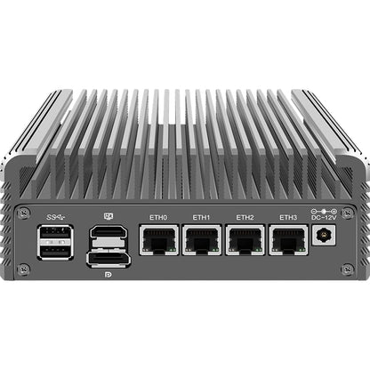 CWWK Firewall Mini PC Intel N Series N100,DDR5 32G RAM 512G NVMe SSD,4 x 2.5GbE i226V LAN,Micro Router Appliance,AES-NI,OPNsense - size: 32G RAM 512G SSD