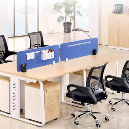 Desk Freestanding Partition, Portable Work Partition Panel, Desktop Office Home Privacy Partition, Privacy Screen and Office Panel Extender, Suitable for Schools, Offices,Al120cm - color: Al120cm