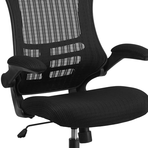 Flash Furniture Mesh Swivel Adjustable Office Chair, Black