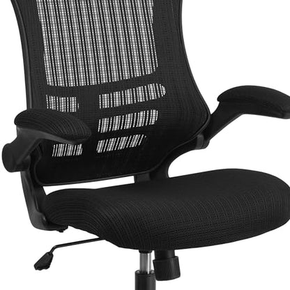 Flash Furniture Mesh Swivel Adjustable Office Chair, Black
