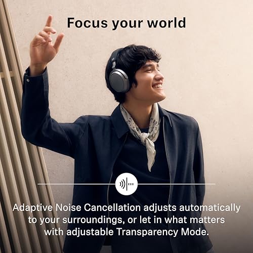 Sennheiser Momentum 4 Wireless Headphones, ANC, 60 Hr Battery, Black/Copper - color: Black/Copper - Special Edition