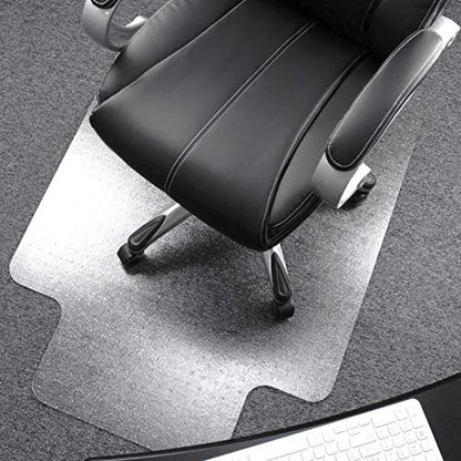 Ultimat FR1113423LR Polycarb Lip Chair Mat Low/Med Pile Carpets 48X53 - size: 48" x 53"