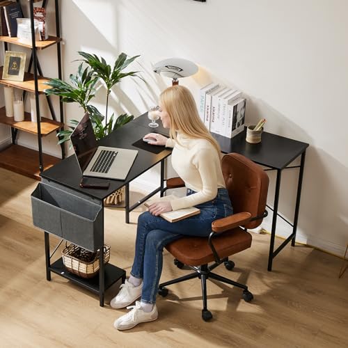 Sweetcrispy L Shaped Desk - Computer Gaming Corner Desk