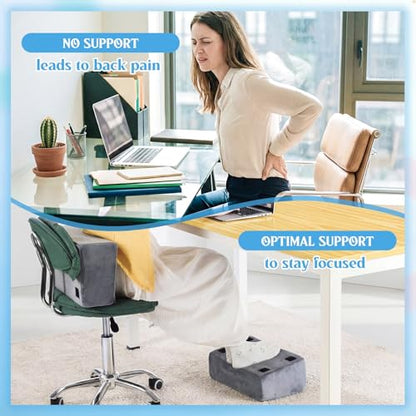 Novabright Foot Rest Under Desk, 3 Height Adjustable Ergonomic Foot Stool with Gel Textured Top and Cozy Pocket, Non-Slip Foam Footrest for Office Home Car(15" X 9" X 17.7",Parallel,Gray) - color: Gray, size: 15" X 9" X 17.7", style: Parallel