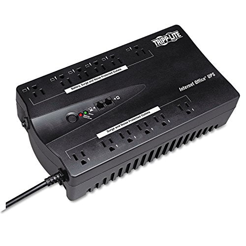 Tripp Lite INTERNET900U INTERNET900U Internet Office UPS System, 12 Outlets, 900 VA, 420 J
