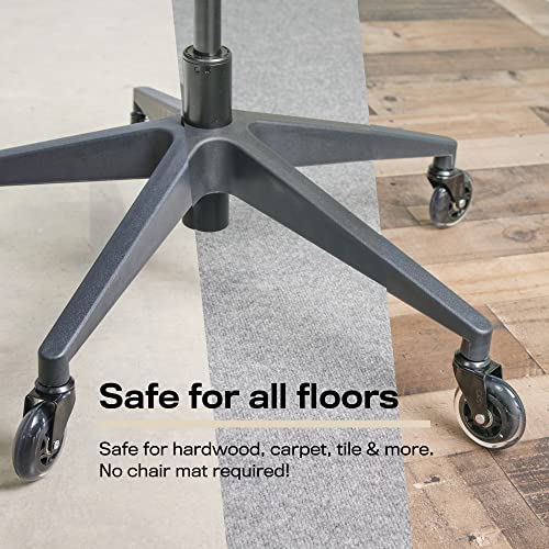 The Office Oasis Original Roller Blade Office Chair Wheels (As Seen On PBS) - color: Clear