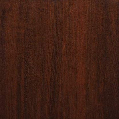 Sauder Palladia Office Desk with Drawers, Executive Desk with File Cabinet Storage, Cable Management, Keyboard Tray, in Select Cherry Finish - color: Select Cherry
