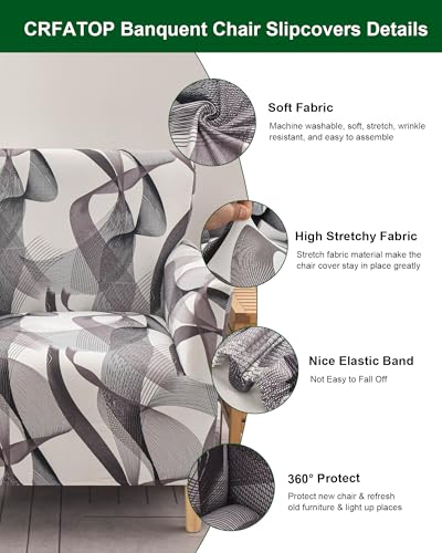 CRFATOP Accent Chair Cover, Stretch Armchair Slipcover for Living Room - color: Color A09