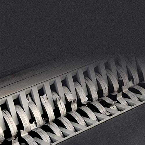 Mini Paper Shredder- Shredders Small Office Shredder Home Electric Strip Black Automatic Feed