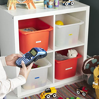Dymo LetraTag LT-100H Label Maker Starter Kit | Handheld Label Maker Machine | with Plastic, Paper & Clear Label Tape | Ideal for Office or Home - style: LT 100H Exclusive Set