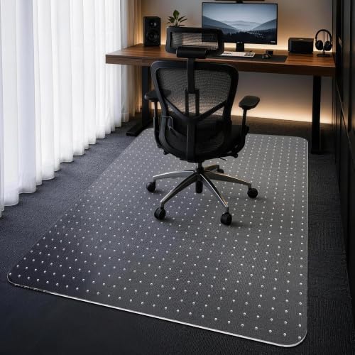Clear Office Chair Mat 36" x 48" for Low-Pile Carpet - size: 36" x 48" (for low-pile carpet)
