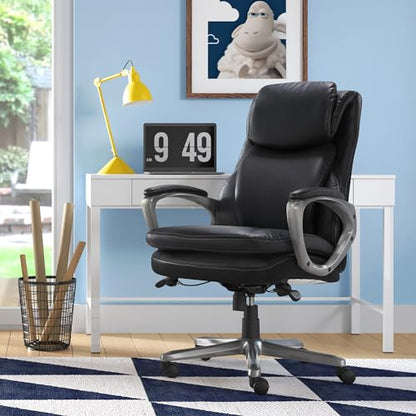 Serta® Smart Layers™ AIR Arlington Executive Chair, Black/Pewter
