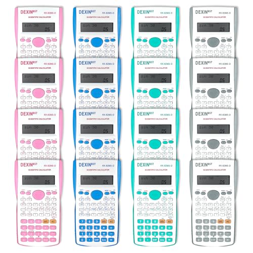 16 Pack 2 Line Engineering Scientific Calculators Bulk Calculator Pack Classroom Scientific Calculator Pack Calculator Set Scientific Bulk for Office School