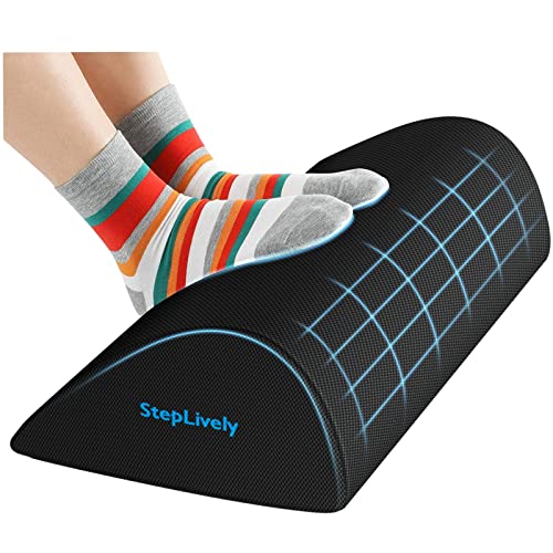 Comfort Office Foot Rest Foot Stool Ergonomic Memory Foam Pillow for Under Desk