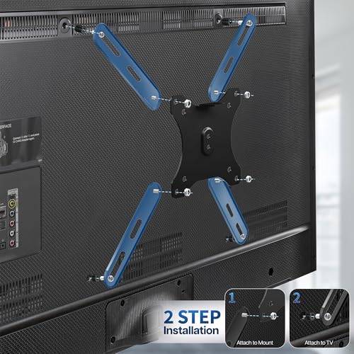 VIVO Black VESA Extension Adapter for 32-55 in TV Screens, MOUNT-AD400B - size: 200mm extension