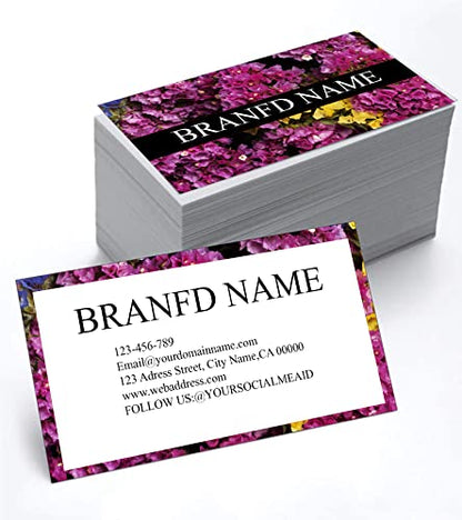 Premium Custom Business Cards 200 cards Elegant Shimmering Metallic Paper 3.5x2 inches Customizable Design with Luxurious Soft Texture All Business Designs - color: Clear,Metallic