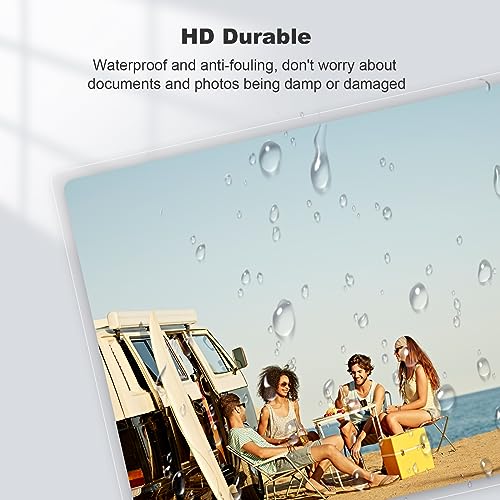 Bonsaii 3mil Thermal Laminating Sheets, 100 PCS Letter Size Clear Pouches