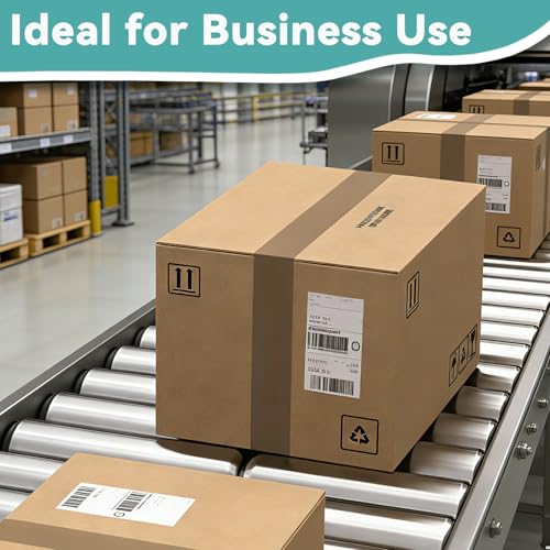 4500 Pcs 4"x6" Thermal Shipping Labels Fanfold, 2 Stacks of 2250