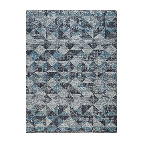 Anji Mountain 54" x 40" Rug'd Office Chair Mat for Carpet & Hardwood Floor - color: Tromso, size: 54" x 40"