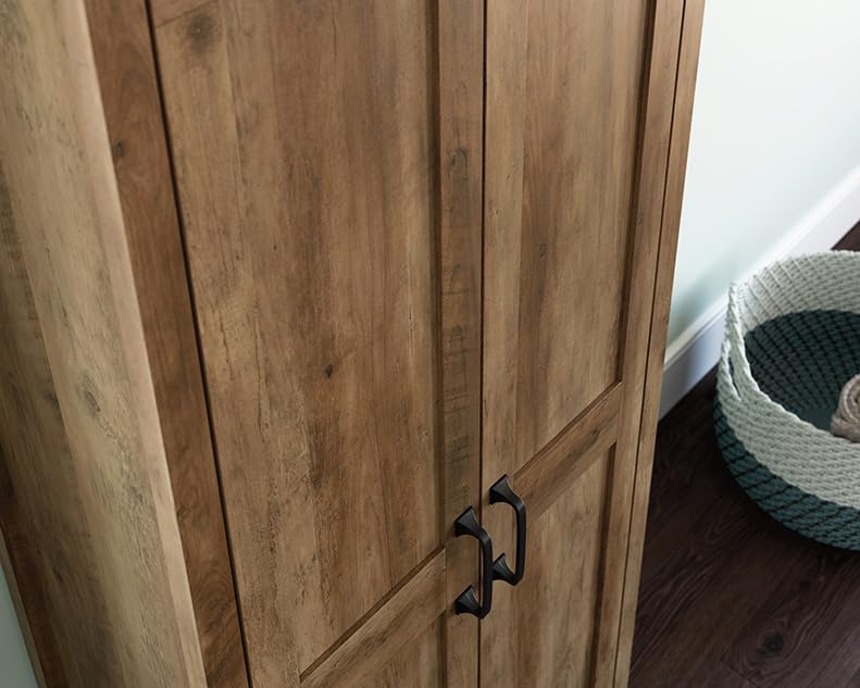 Sauder Miscellaneous Storage Cabinet, Rural Pine Finish - color: Rural Pine