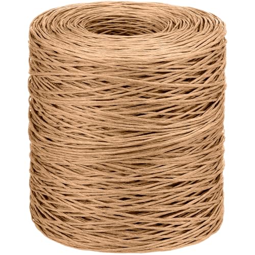 Syhood 1345 Feet Floral Vine Bind Wire Rustic Craft Wire, Light Coffee - color: Light Coffee, size: 1345 Feet