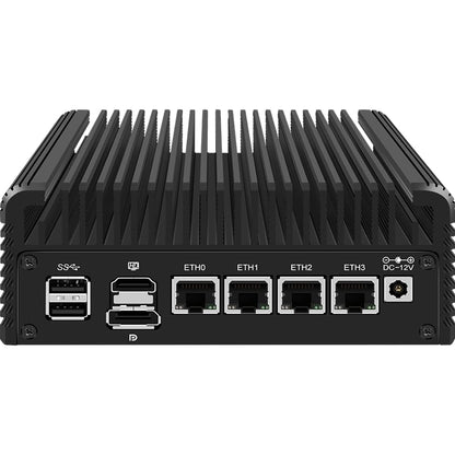 CWWK Firewall Mini PC Intel N Series N100,DDR5 32G RAM 512G NVMe SSD,4 x 2.5GbE i226V LAN,Micro Router Appliance,AES-NI,OPNsense - size: 32G RAM 512G SSD