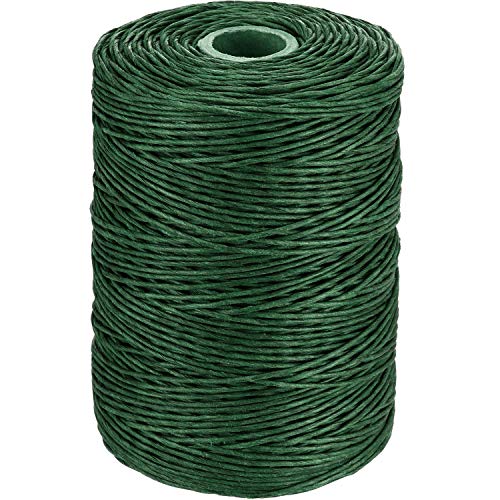 Syhood 673 Feet Floral Vine Bind Wire Rustic Craft Wire, Deep Green - color: Deep Green, size: 673 Feet