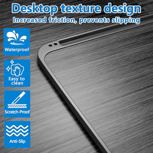 Potuopy Adjustable Laptop Lap Desk, X-Large Foldable Bed Table Tray - color: Striped