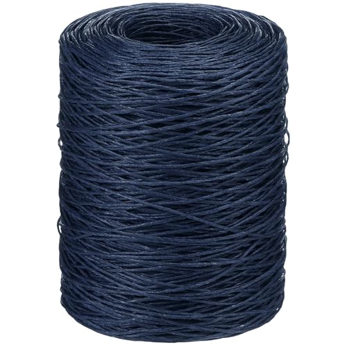 Syhood 673 Feet Floral Vine Bind Wire Rustic Craft Wire, Dark Blue - color: Dark Blue, size: 673 Feet