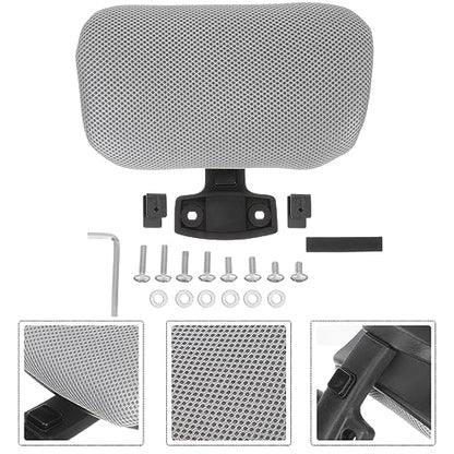 Veemoon Ergonomic Desk Chair Chair Headrest Attachment Head Support Cushion Elastic Sponge Head Pillow Adjustable Height Angle Upholstered for Executive