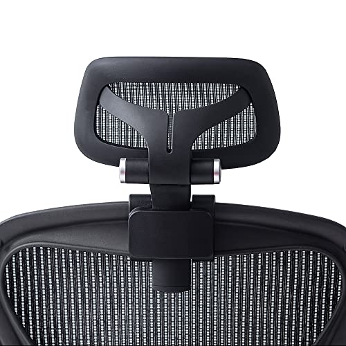 MingYi.office New Headrest for Herman Miller Classic and Remastered Aeron Office Chair Black/Graphite Headrest Only - Chair Not Included (for Classic Aeron)