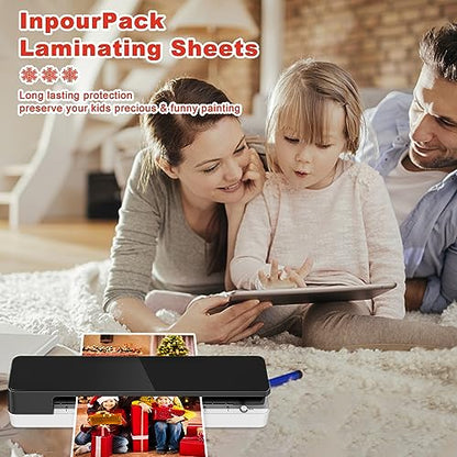 Clear Thermal Laminating Pouches 5mil Letter Size Plastic Laminator Sheets 9 x 11.5 Inch (300 Pack) - size: 5mil 300
