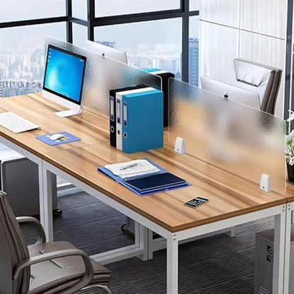 Acoustic Freestanding Desk Divider| Acrylic Noise Reducing Desk Privacy Panel with Clips for Table Standing Sound Proof Dividers Desktop| Home & Office Furniture Partitions(60X60CM/23.6X23.6IN) - size: 60X60CM/23.6X23.6IN