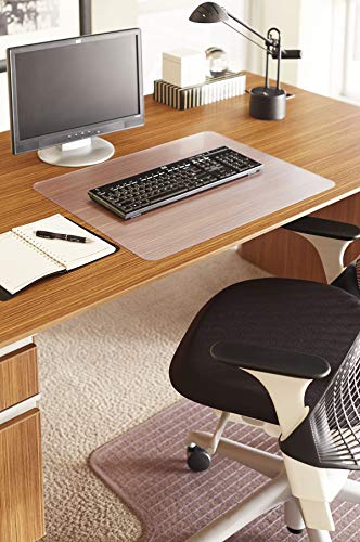 ES Robbins Rectangle Desk Pad - color: Clear Matte, size: 19" x 24"