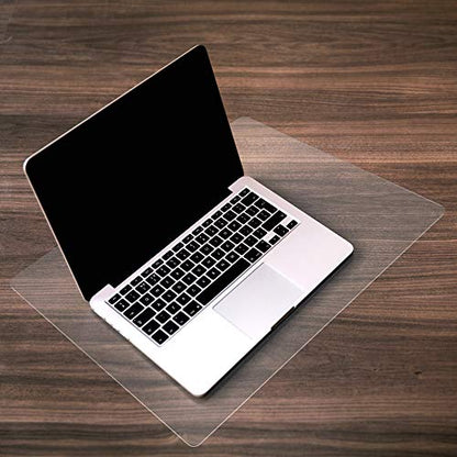 Floortex Desktex Polycarbonate Anti-Slip Desk Protection Mat 29" x 59", Clear, (FRDE2949RA)