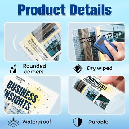200 Pack 3 mil Lamination Pouches 5.5" x 8.5" Clear Half Page Laminating Pouches Photo Size Laminating Sheets Thermal Laminate Pouch for Menu Flashcards Sign Flyer Certificates - size: 5.5x8.5inch