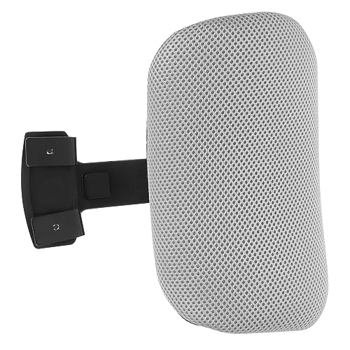 Computer Chair Head Pillow Easy Install Liftable Headrest for Office Chair Support - color: Black