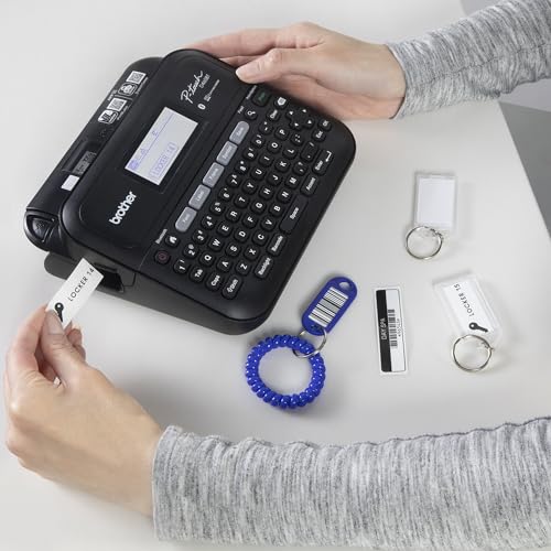 Brother P-Touch PT-D460BT Business Expert Connected Label Maker | Connect and Create via Bluetooth® on TZe Label Tapes up to ~3/4 inch, White - style: PTD460BT Bluetooth