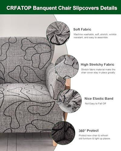 CRFATOP Accent Chair Cover, Stretch Armchair Slipcover for Living Room - color: Color A10